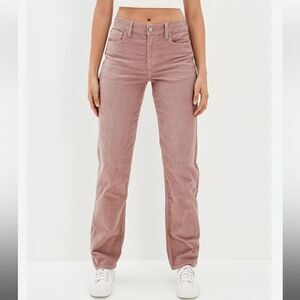 American‎ Eagle 90s Straight Pants Plus Size 18 Mauve Corduroy